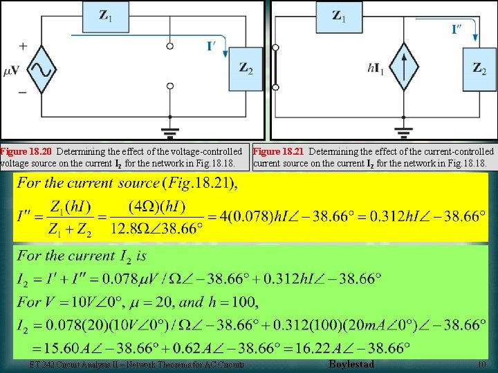 Figure 18. 20 Determining the effect of the voltage-controlled voltage source on the current