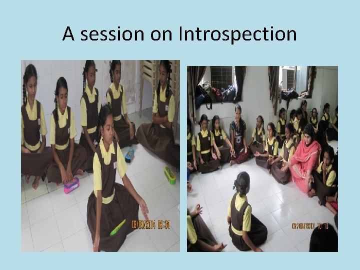 A session on Introspection A session on Introspection