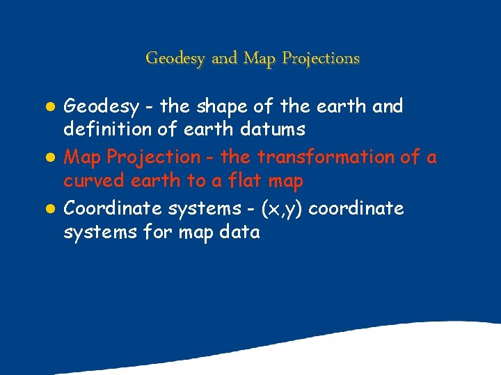 What is Geodesy Satellite Observations of the Earth