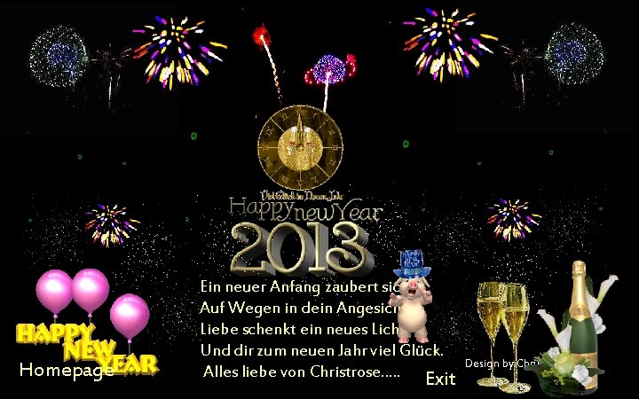 Homepage Ein neuer Anfang zaubert sich Auf Wegen in dein Angesicht. Liebe schenkt ein