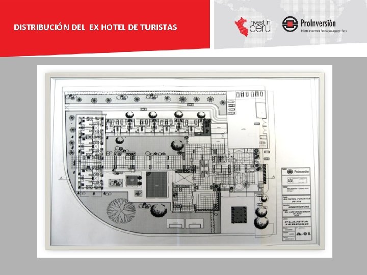 DISTRIBUCIÓN DEL EX HOTEL DE TURISTAS 