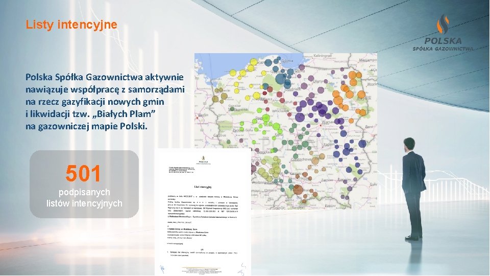 Listy intencyjne Polska Spółka Gazownictwa aktywnie nawiązuje współpracę z samorządami na rzecz gazyfikacji nowych