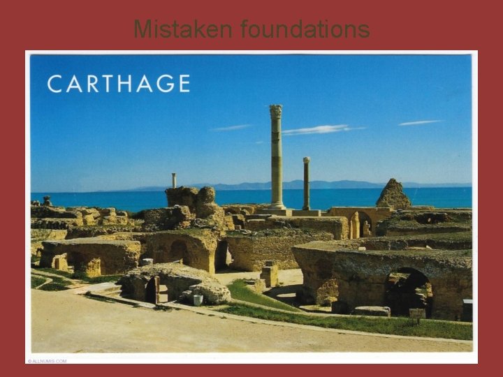 Mistaken foundations 