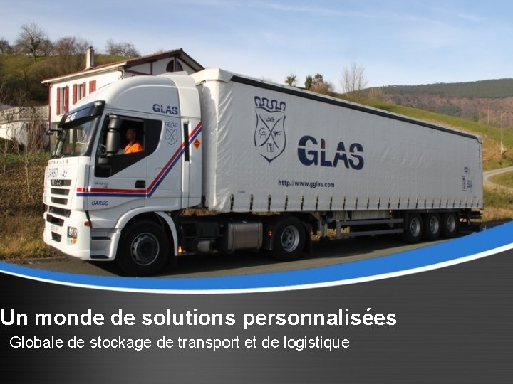 Un monde de solutions personnalisées Globale de stockage de transport et de logistique 