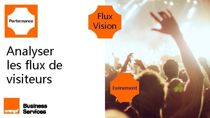 Flux Vision Analyser les flux de visiteurs 1 Evènement 