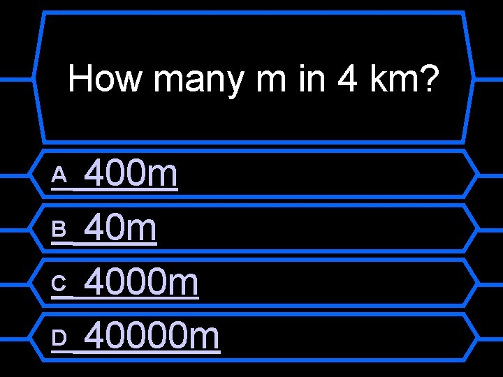 Who Wants To Be A Millionaire Distance And