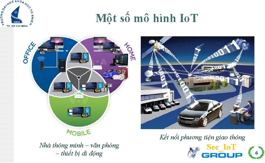 Click. Một số mô hình Io. T to edit Master title style Kết nối