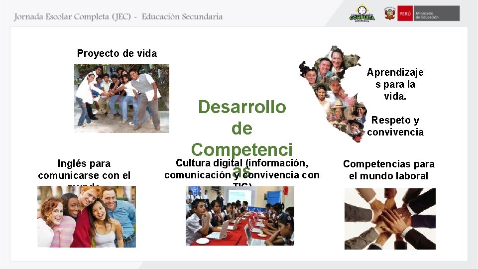 Proyecto de vida Inglés para comunicarse con el mundo Desarrollo de Competenci Cultura digital