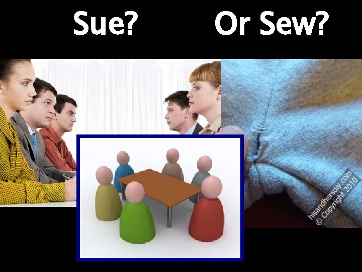 Sue? Or Sew? 