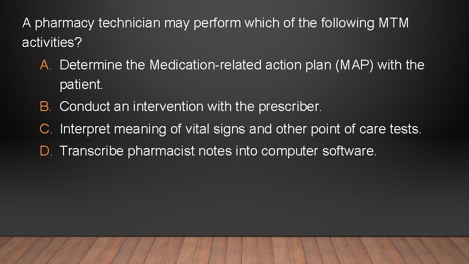 Mtm Tips MEDICATION THERAPY MANAGEMENT MTM OVERVIEW FOR PHARMACY TECHNICIANS