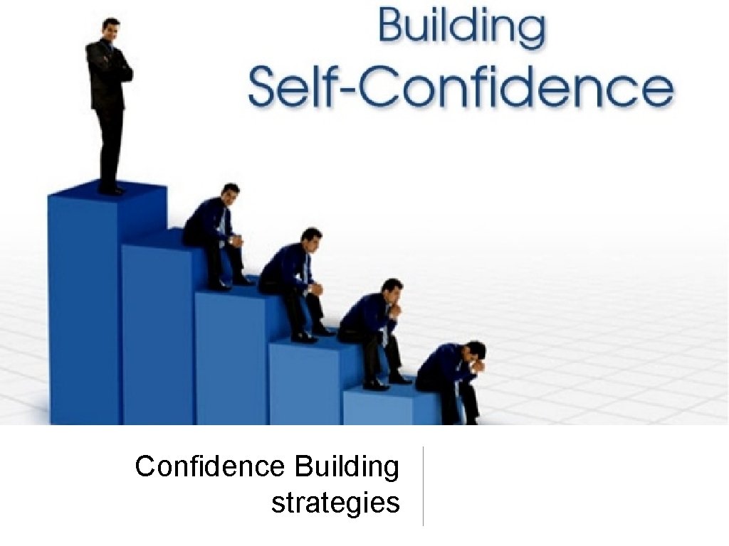 Confidence Building strategies 