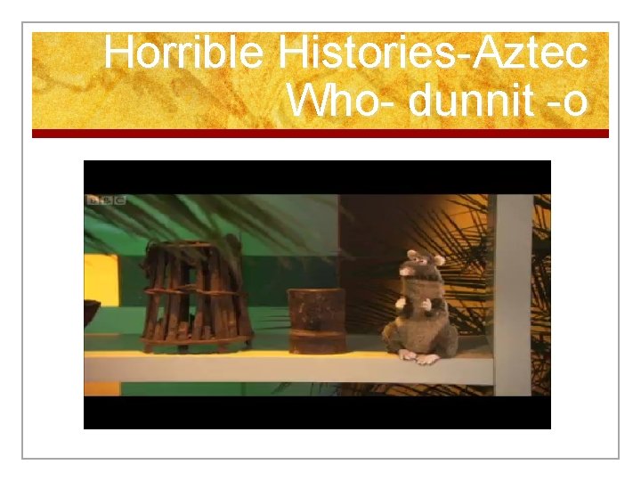 Horrible Histories-Aztec Who- dunnit -o 