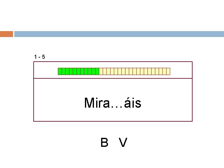 1 -5 Mira…áis B V 