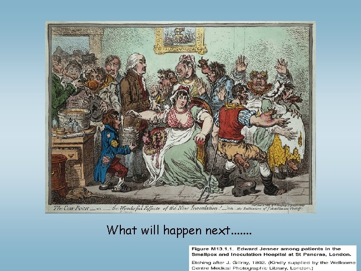 What will happen next. . . . 