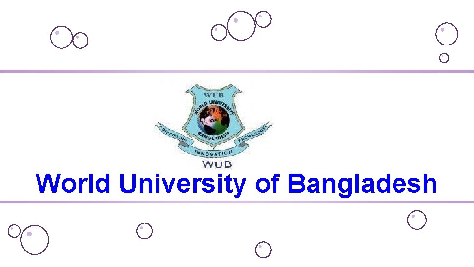 World University of Bangladesh 