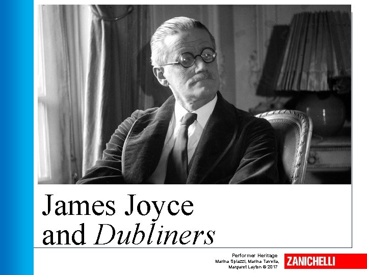 James Joyce and Dubliners Performer Heritage Marina Spiazzi, Marina Tavella, Margaret Layton © 2017