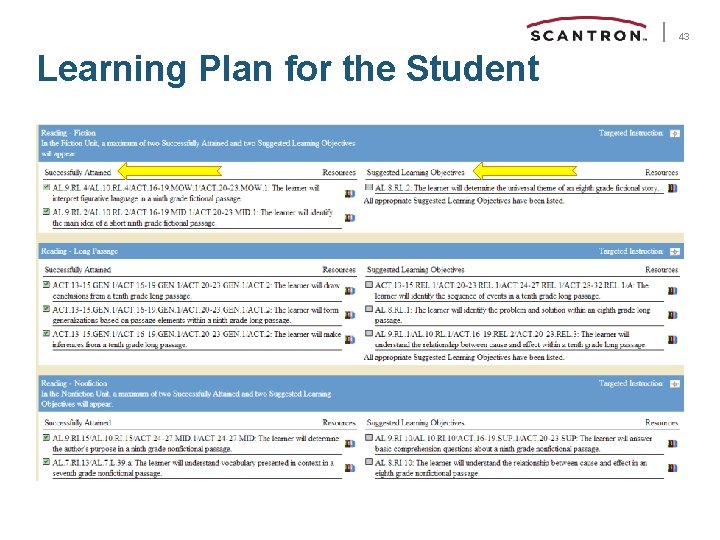 43 Learning Plan for the Student 