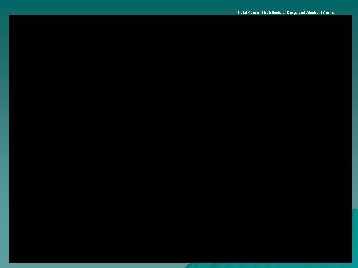 Fetal Abuse: The Effects of Drugs and Alcohol 17 mins 