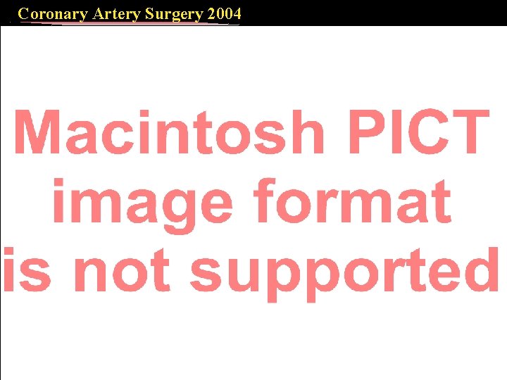 Coronary Artery Surgery 2004 Outcome according to number of diseased vessels (448 on pump