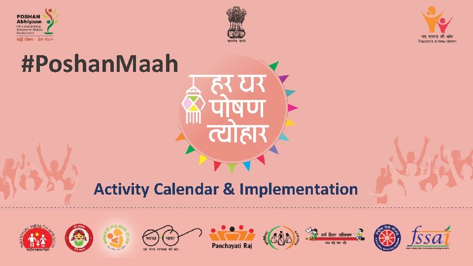 #Poshan. Maah Activity Calendar & Implementation 