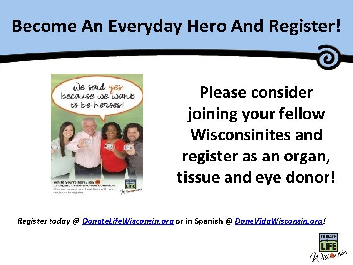 Master. Hero Title. And Register! Become An Everyday Please consider joining your fellow Wisconsinites