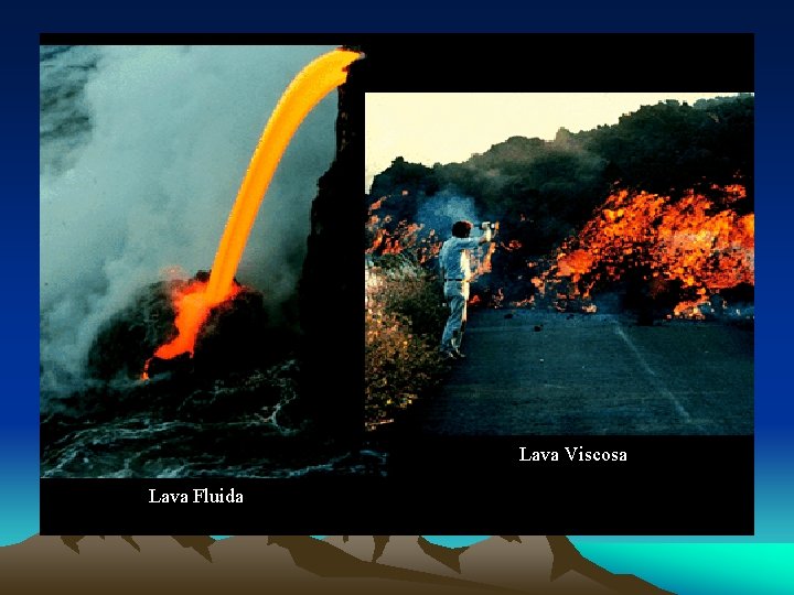 Lava Viscosa Lava Fluida 