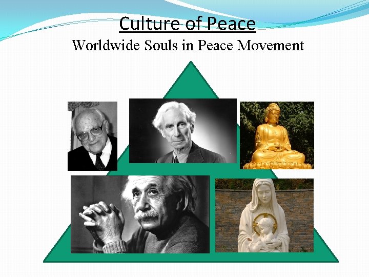 Culture of Peace Worldwide Souls in Peace Movement 