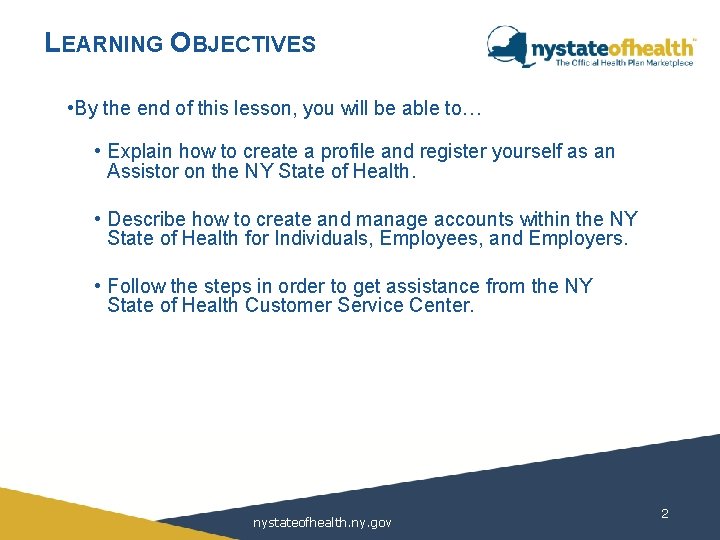 LEARNING OBJECTIVES • By the end of this lesson, you will be able to… LEARNING OBJECTIVES • By the end of this lesson, you will be able to…