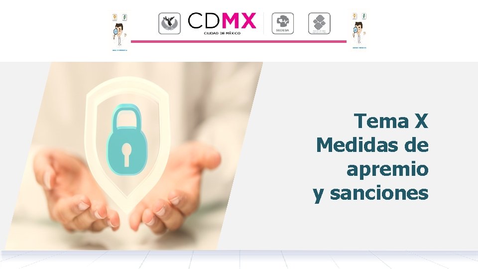 Tema X Medidas de apremio y sanciones 