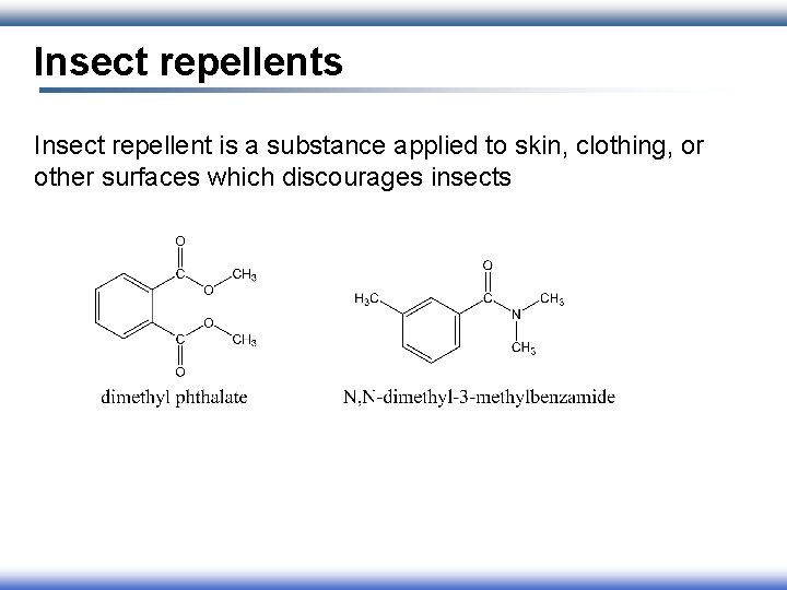 Insect repellents Insect repellent is a substance applied to skin, clothing, or other surfaces