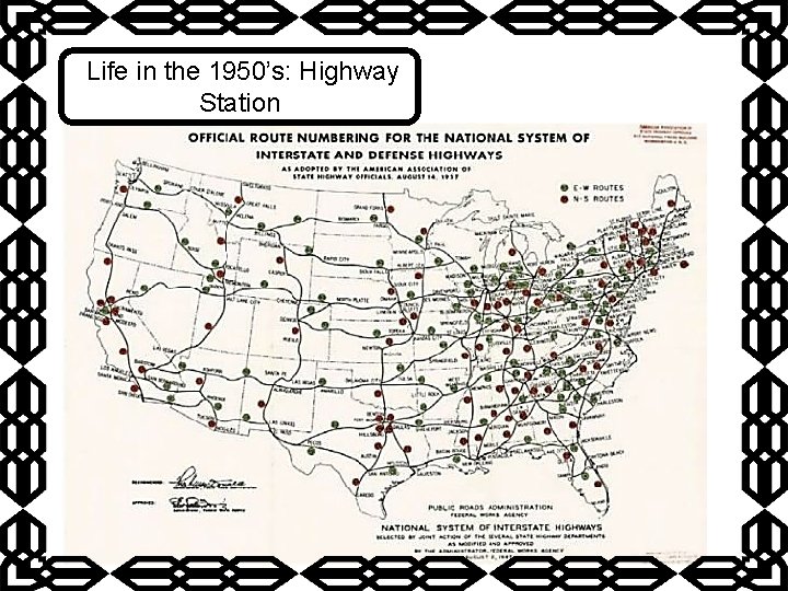 Life in the 1950’s: Highway Station 