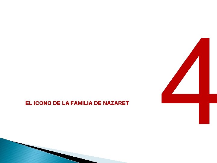EL ICONO DE LA FAMILIA DE NAZARET 4 
