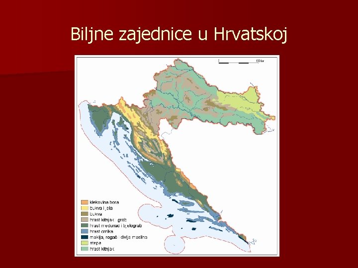 Biljne zajednice u Hrvatskoj 