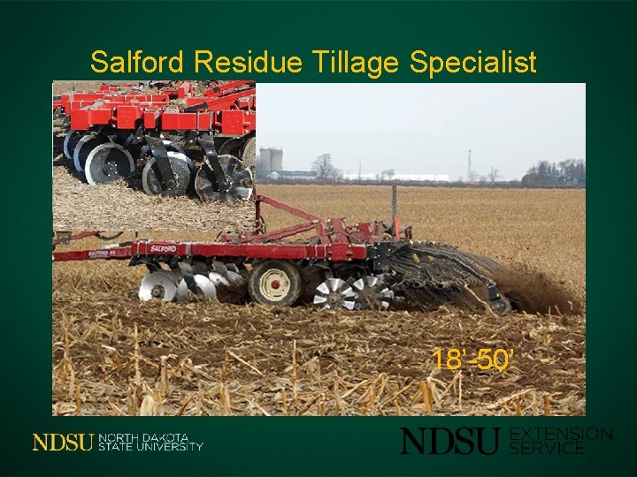 Salford Residue Tillage Specialist 18’-50’ 