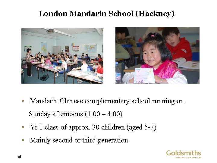 London Mandarin School (Hackney) • Mandarin Chinese complementary school running on Sunday afternoons (1.