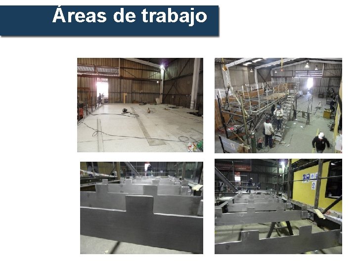 Áreas de trabajo 