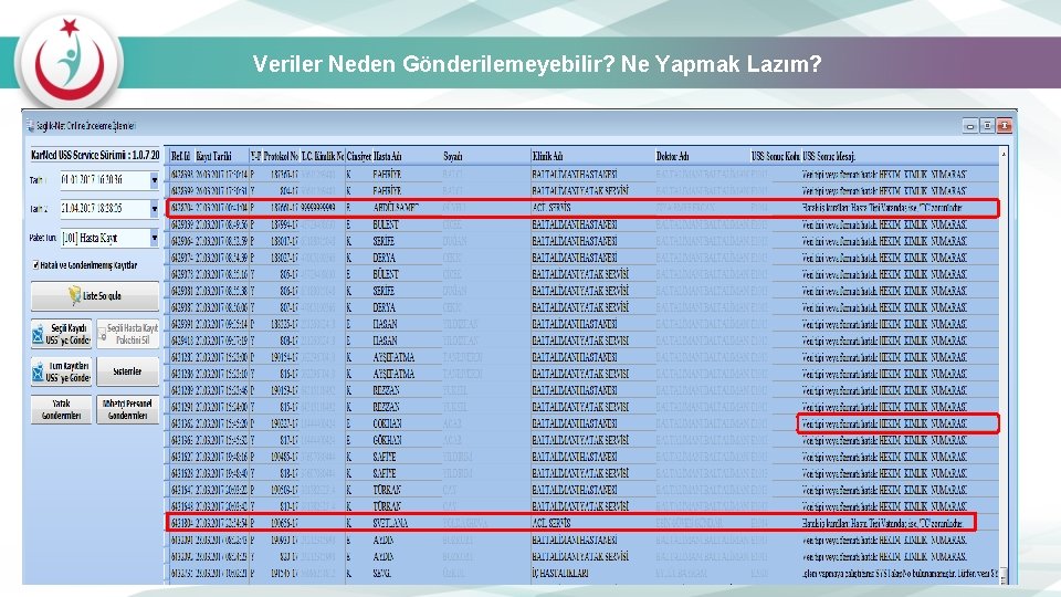 Veriler Neden Gönderilemeyebilir? Ne Yapmak Lazım? 