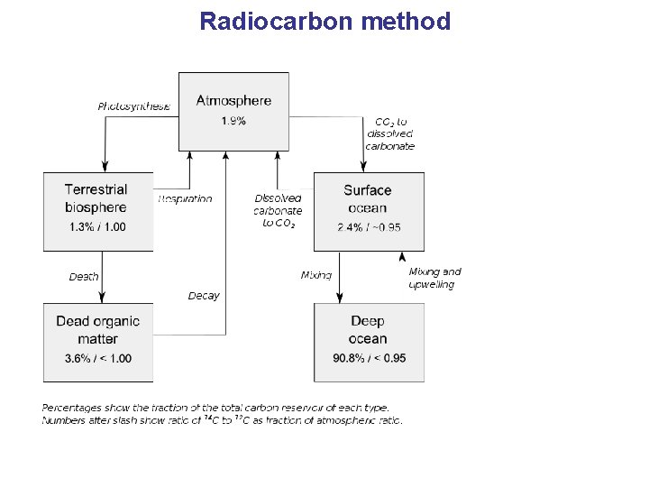 Radiocarbon method Radiocarbon method
