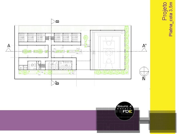 Platna_cota 3, 5 m Projeto 