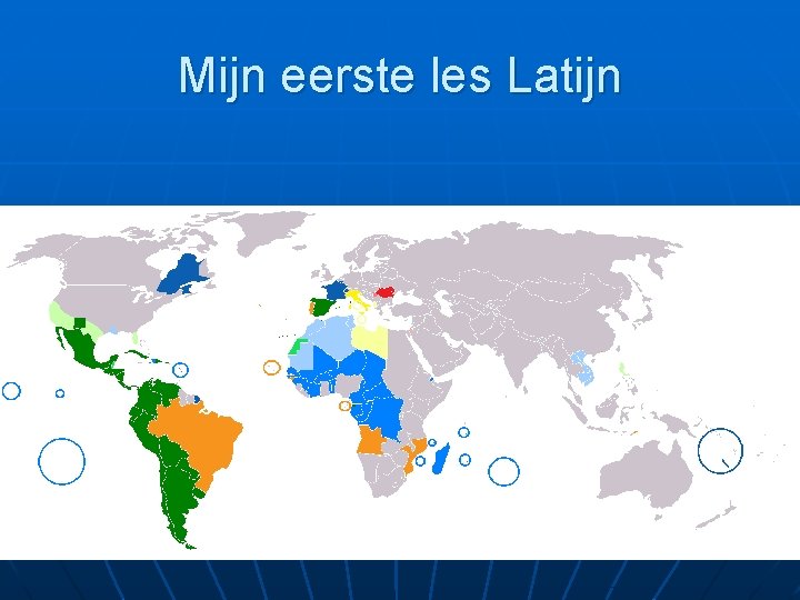 Mijn eerste les Latijn 