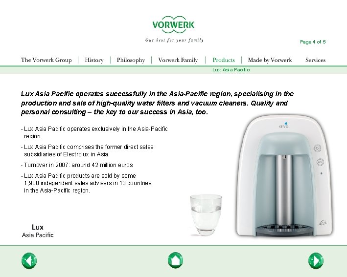 Page 4 of 5 Lux Asia Pacific operates successfully in the Asia-Pacific region, specialising Page 4 of 5 Lux Asia Pacific operates successfully in the Asia-Pacific region, specialising