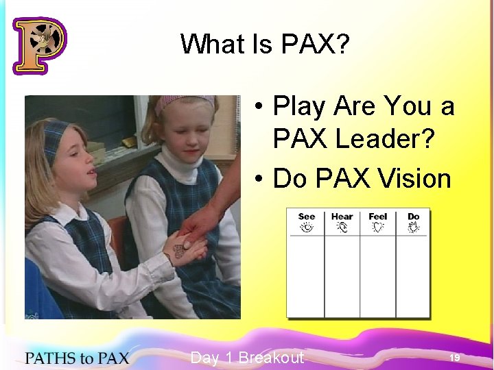 What Is PAX? • Play Are You a PAX Leader? • Do PAX Vision