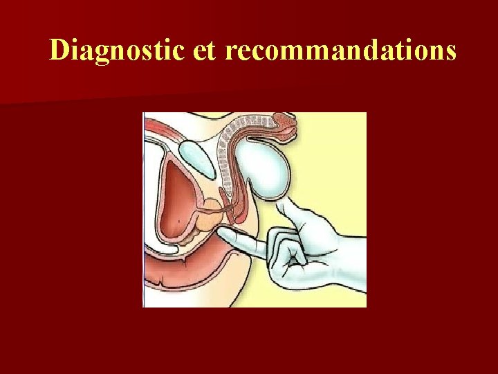 Diagnostic et recommandations 