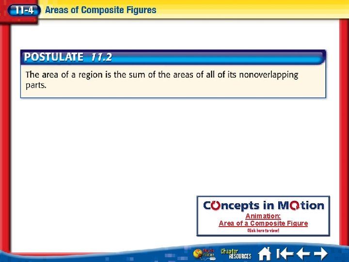 Animation: Area of a Composite Figure 