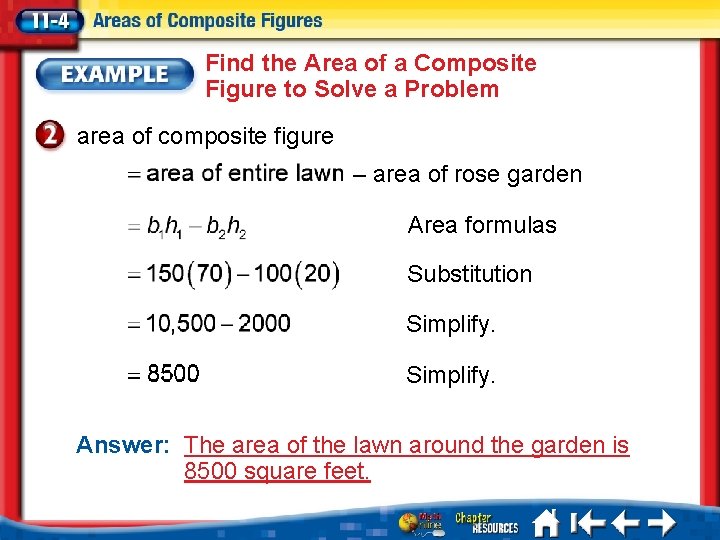 Find the Area of a Composite Figure to Solve a Problem area of composite