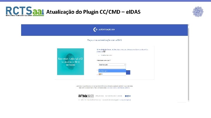 Atualização do Plugin CC/CMD – e. IDAS Atualização do Plugin CC/CMD – e. IDAS