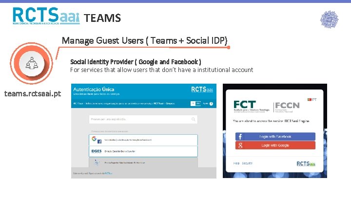 TEAMS Manage Guest Users ( Teams + Social IDP) Social Identity Provider ( Google