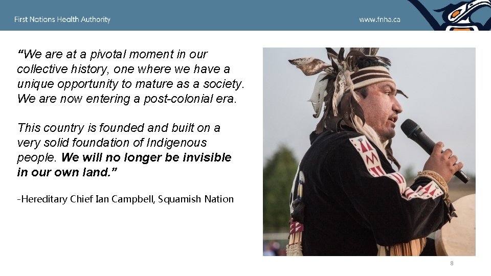 “We are at a pivotal moment in our collective history, one where we have “We are at a pivotal moment in our collective history, one where we have
