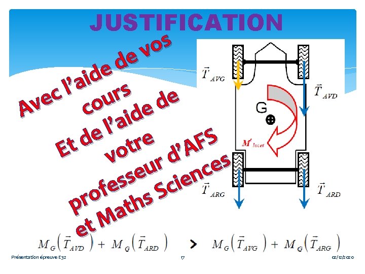 JUSTIFICATION s o v e d i a ’ l s r c e