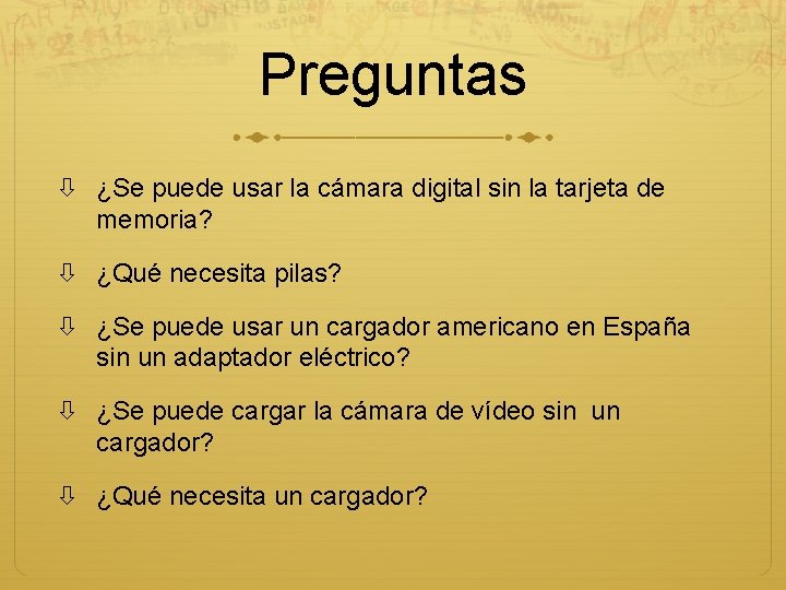 Preguntas ¿Se puede usar la cámara digital sin la tarjeta de memoria? ¿Qué necesita